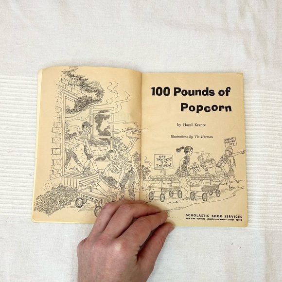 100 Pounds of Popcorn Paperback Book by Hazel Krantz - Picture 6 of 9